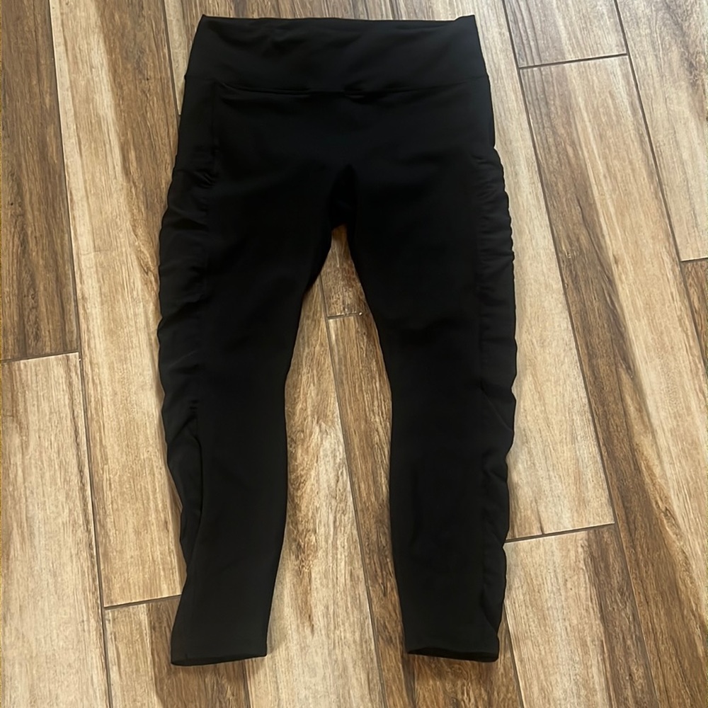 Fabletics black workout leggings xl
